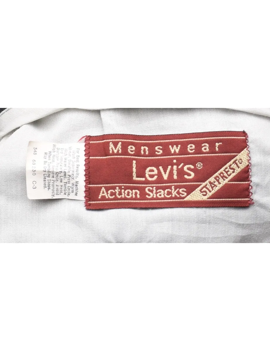 Levi's Navy Suit Trousers - W33 L31