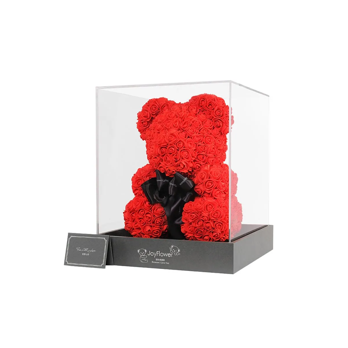 Lovely Rose Teddy Bear - Your Charming Guardian!