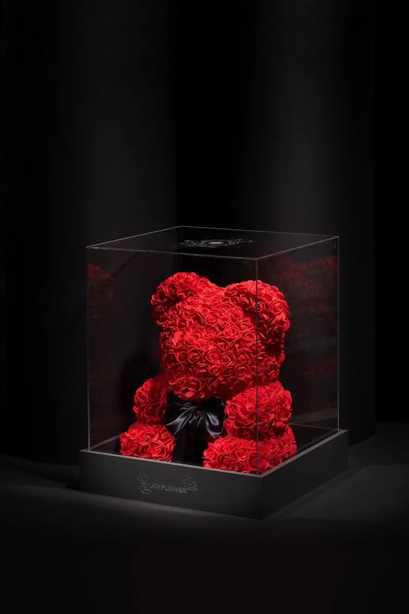 Lovely Rose Teddy Bear - Your Charming Guardian!