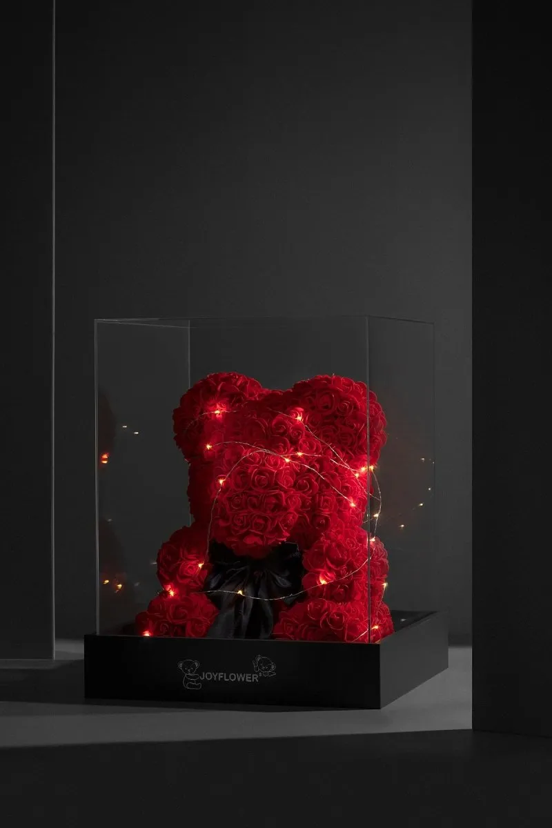 Lovely Rose Teddy Bear - Your Charming Guardian!