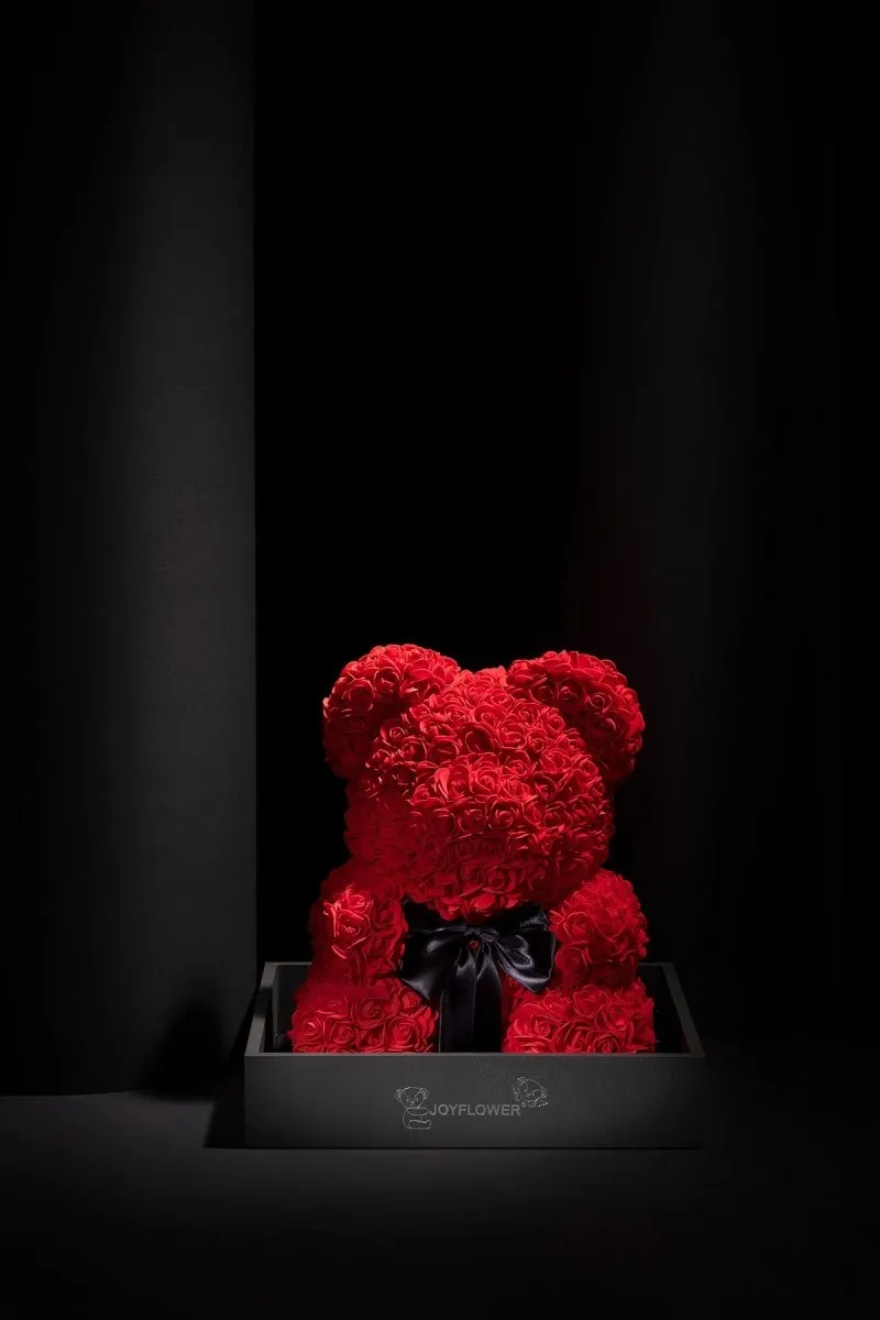 Lovely Rose Teddy Bear - Your Charming Guardian!
