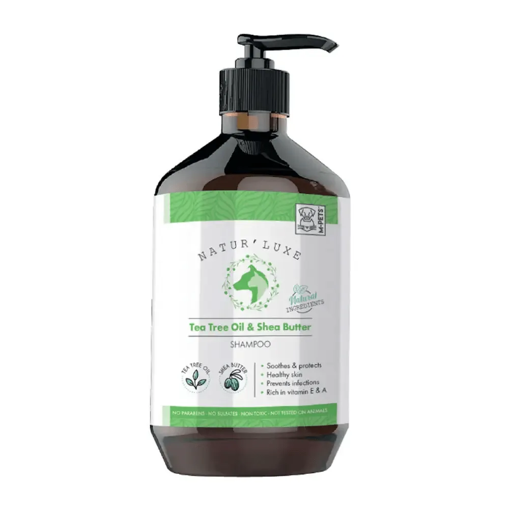 M Pets Natur'Luxe Tea Tree & Shea Butter Shampoo for Dogs and Cats
