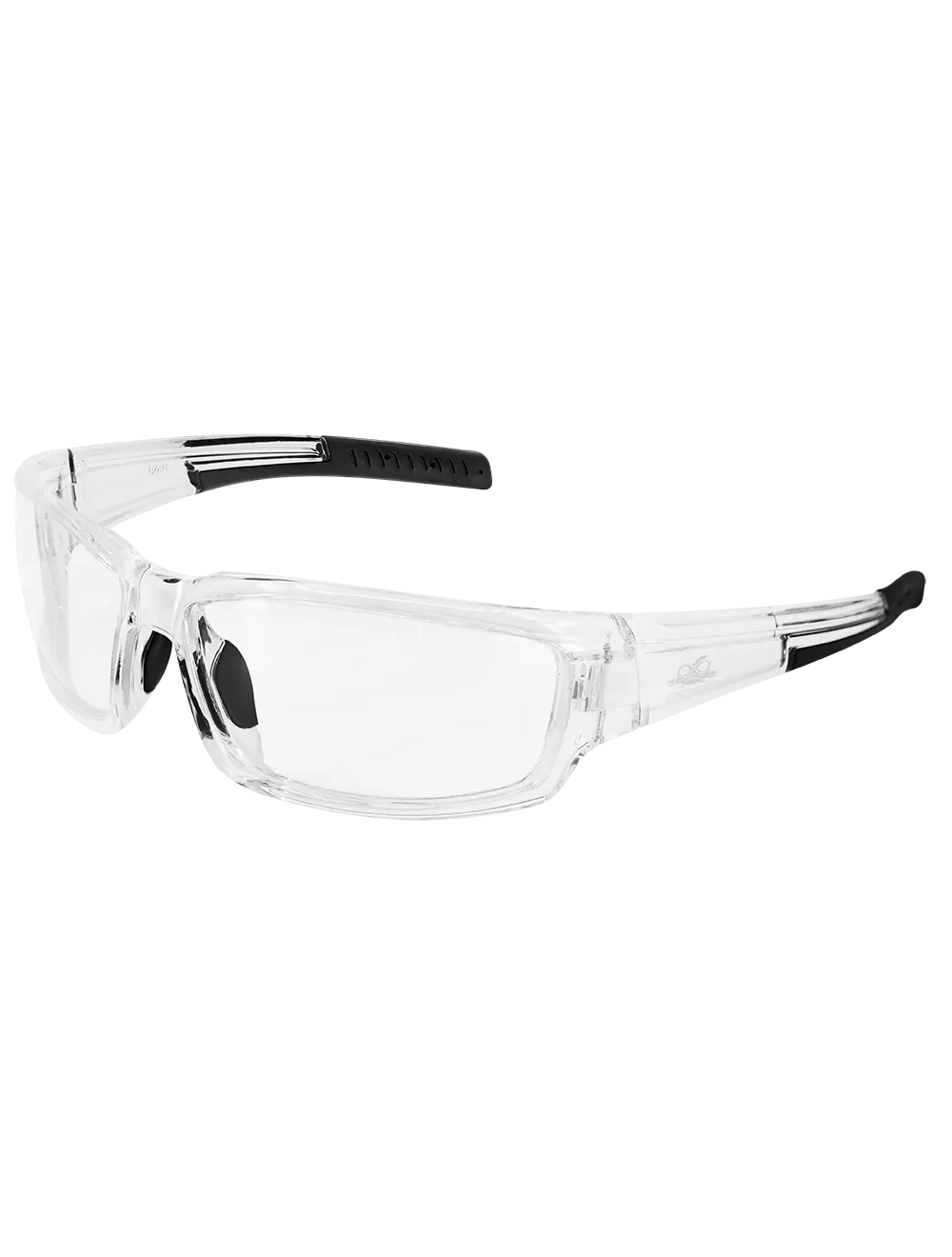 Maki® Clear Anti-Fog Lens, Crystal Clear Frame Safety Glasses - BH1411AF
