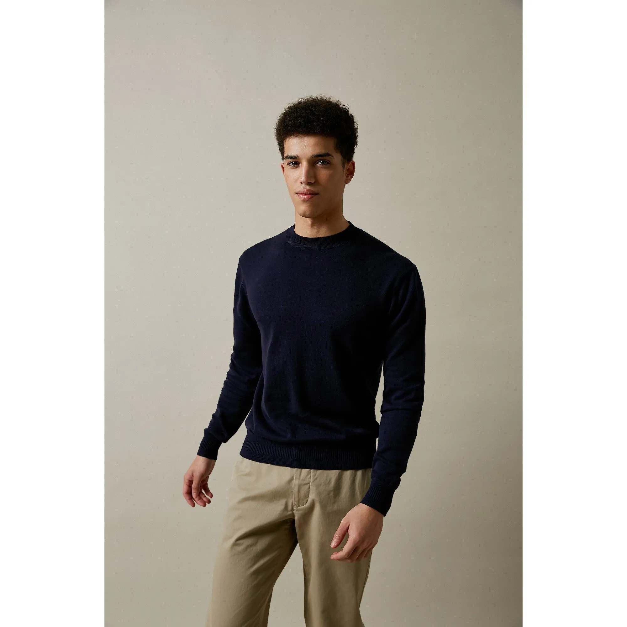 Men Mmk-Surfi- Long Sleeve Sweater - Navy