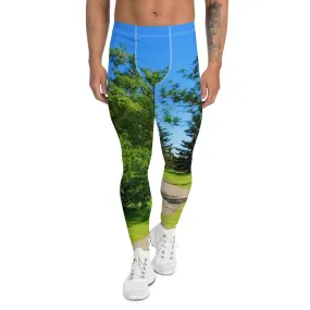 Men's Leggings - Calgary in the Summer