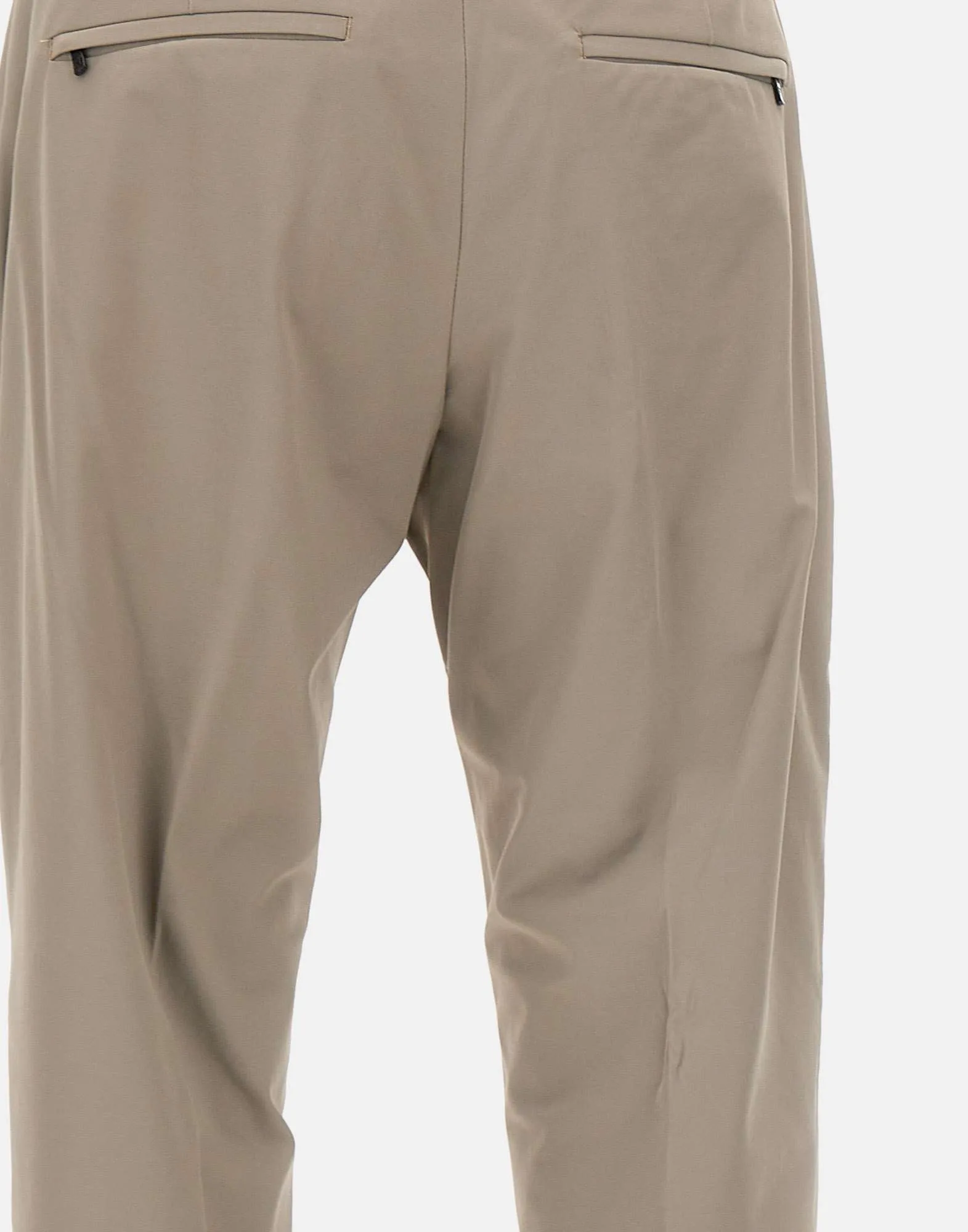 Men's Slim Fit Cotton Trousers