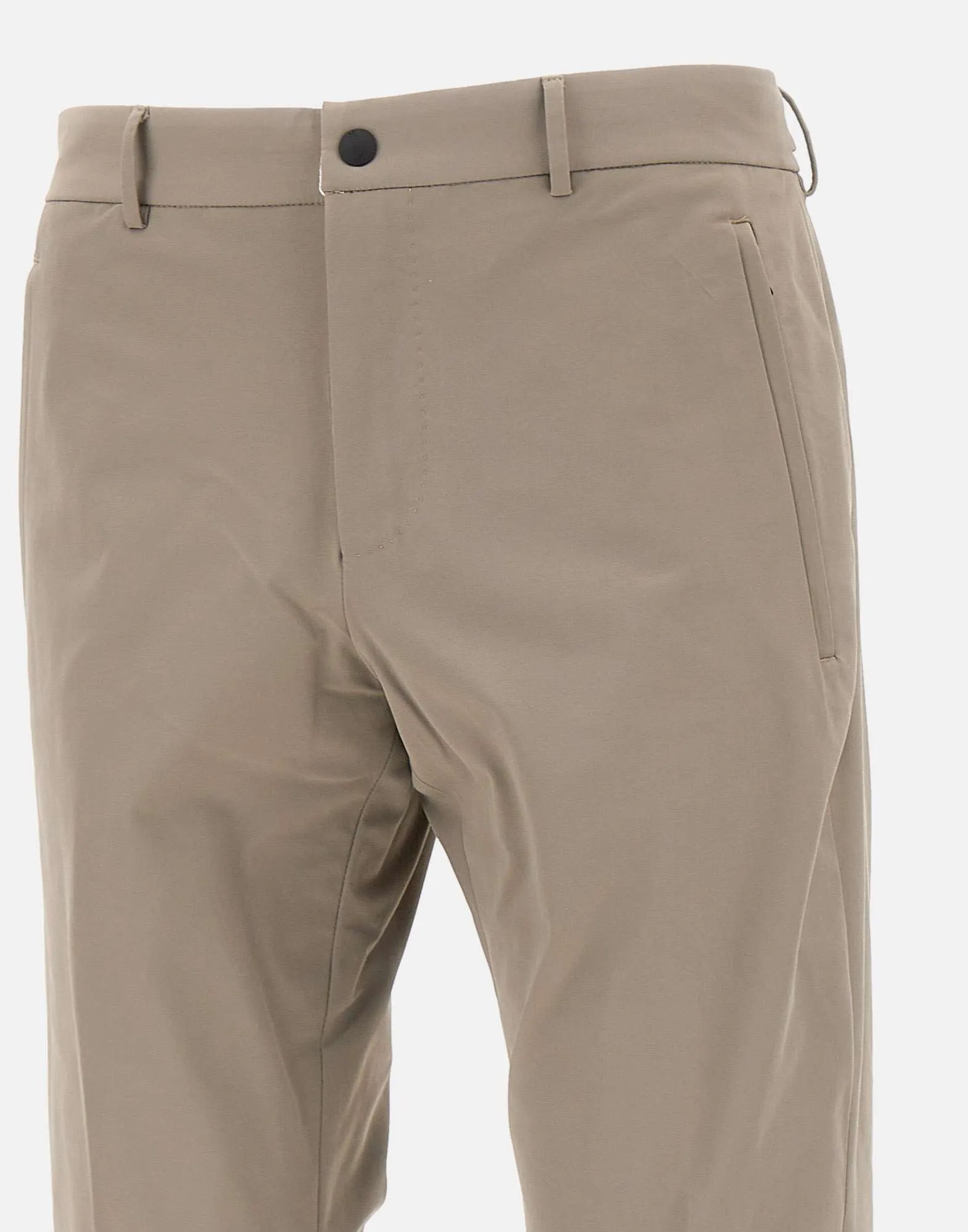 Men's Slim Fit Cotton Trousers