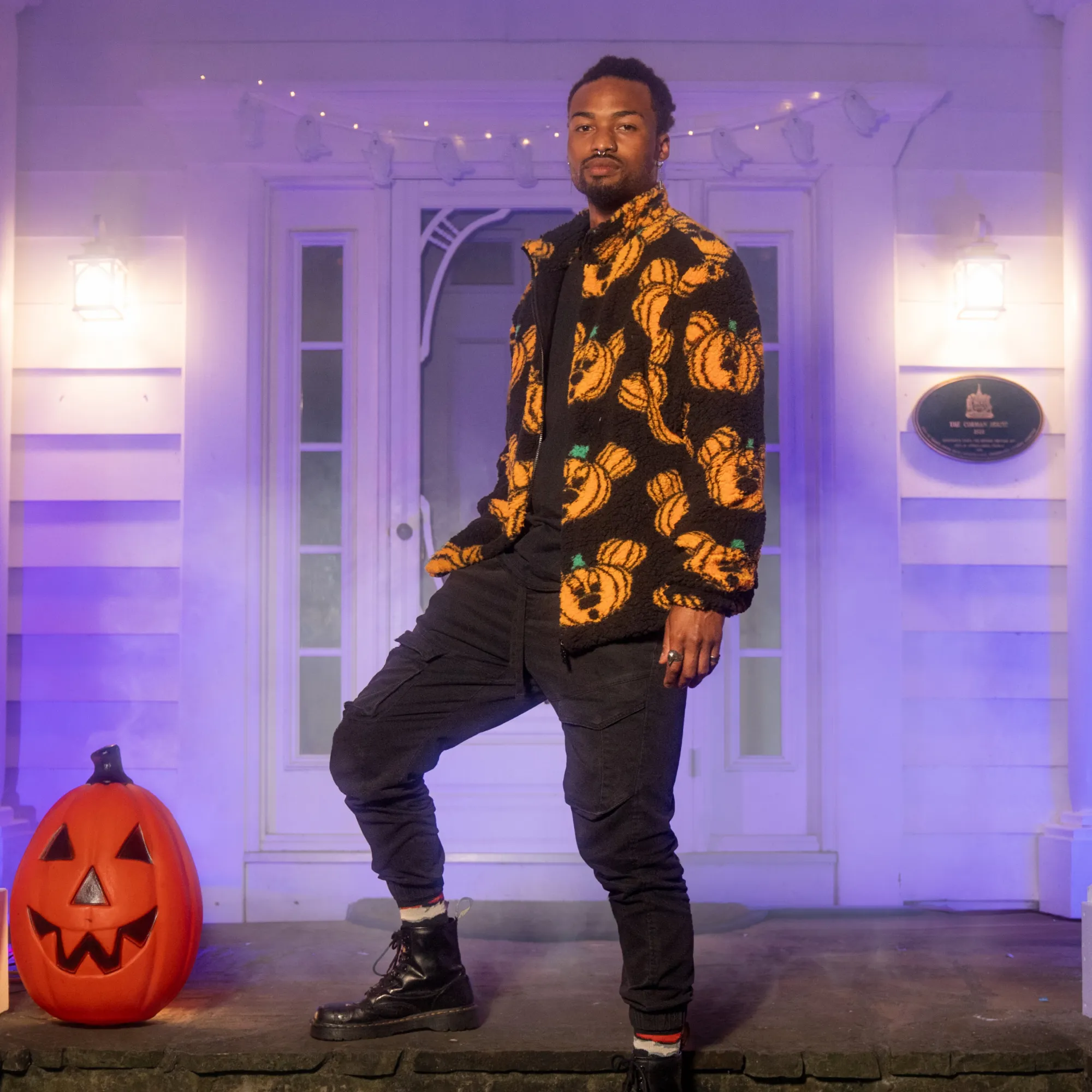 Mickey Pumpkin Teddy Jacket