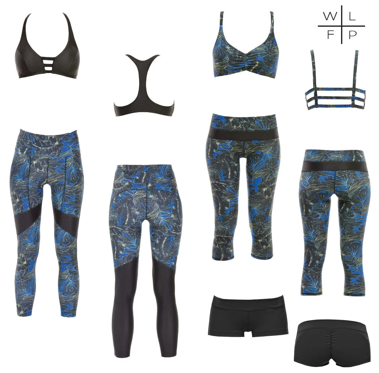 Midnight Jungle | Moana Activewear Leggings