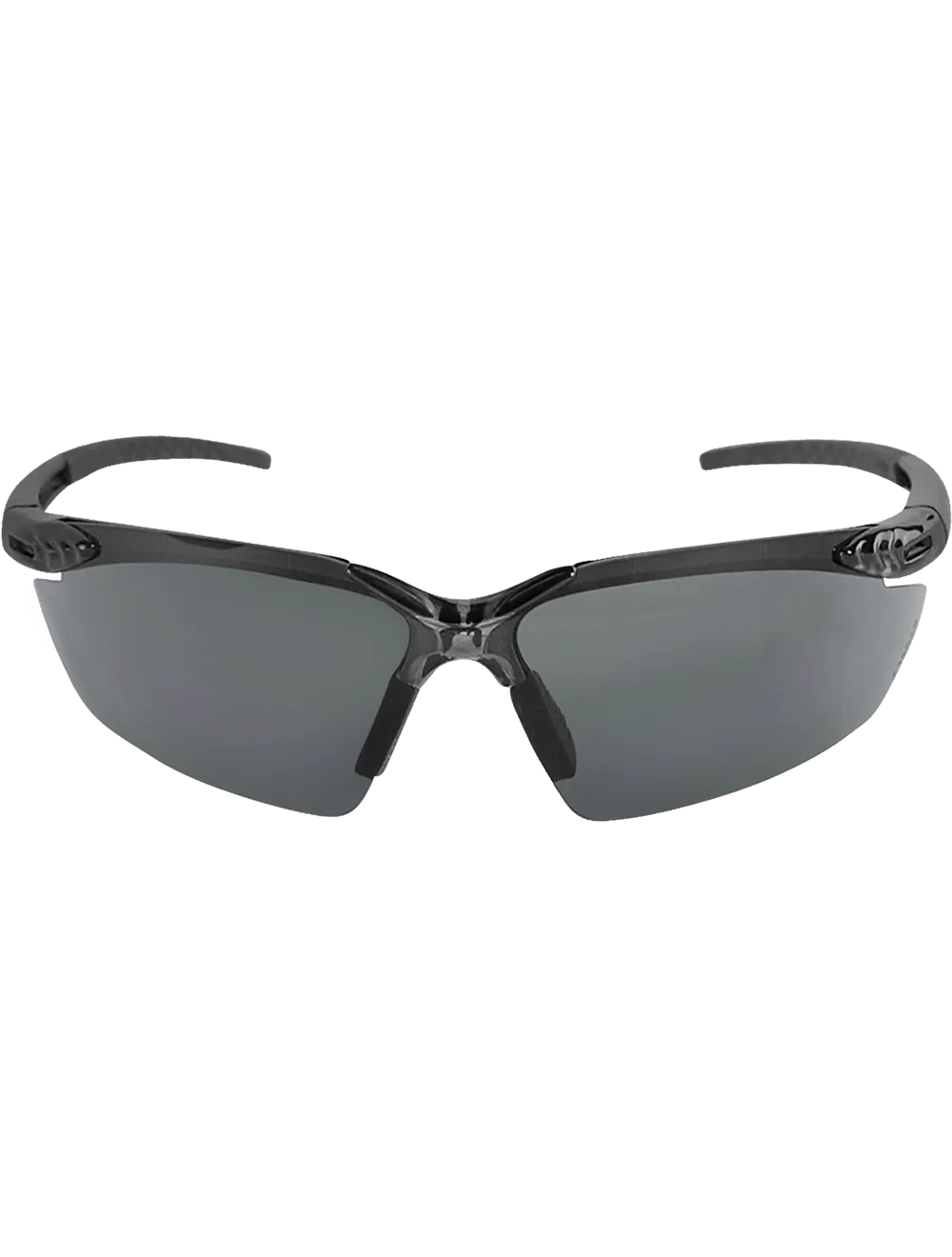 Mojarra® Dark Smoke Anti-Fog Lens, Crystal Black Frame Safety Glasses - BH1133AF