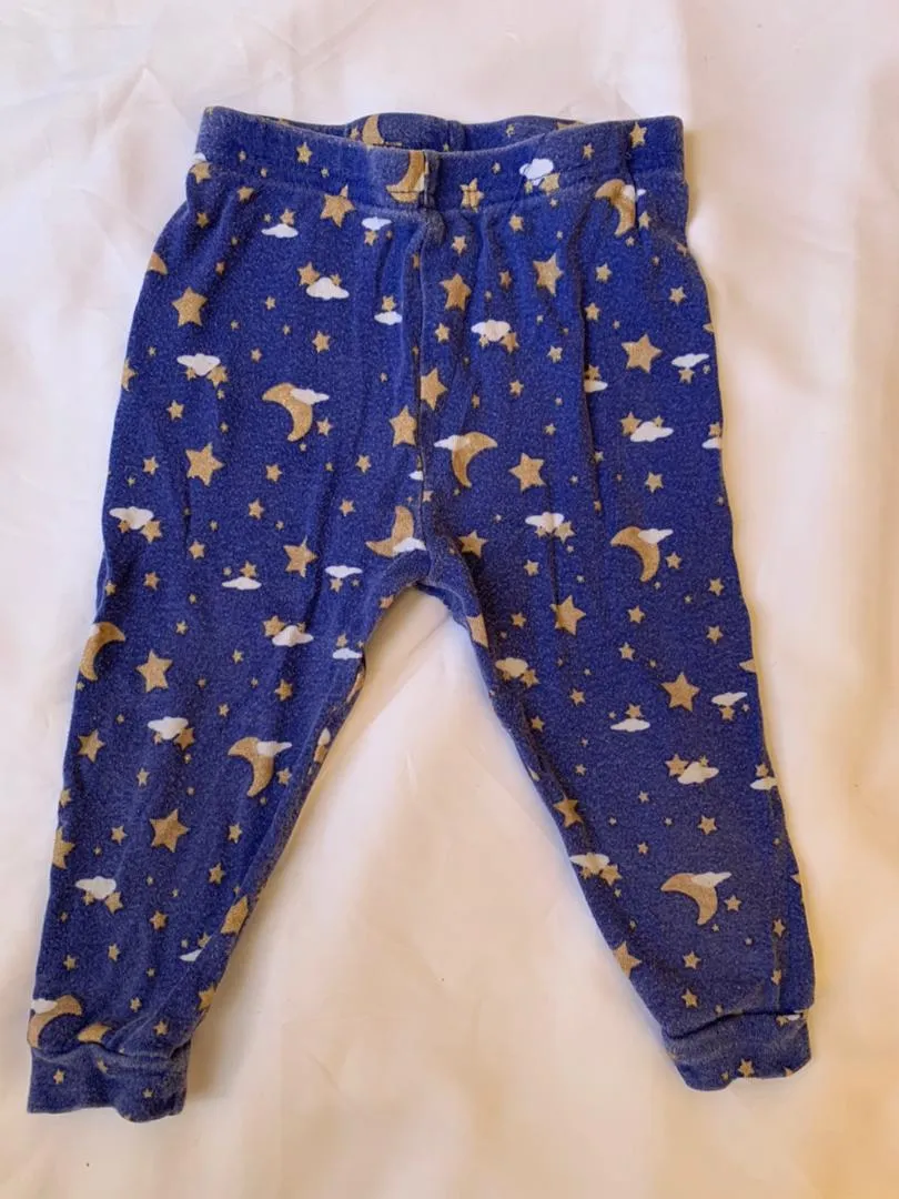 Moon and star leggings size 2-3 years