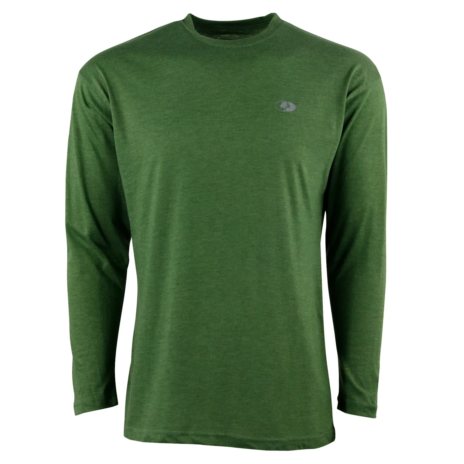Mossy Oak Long Sleeve Tri-Blend Tee