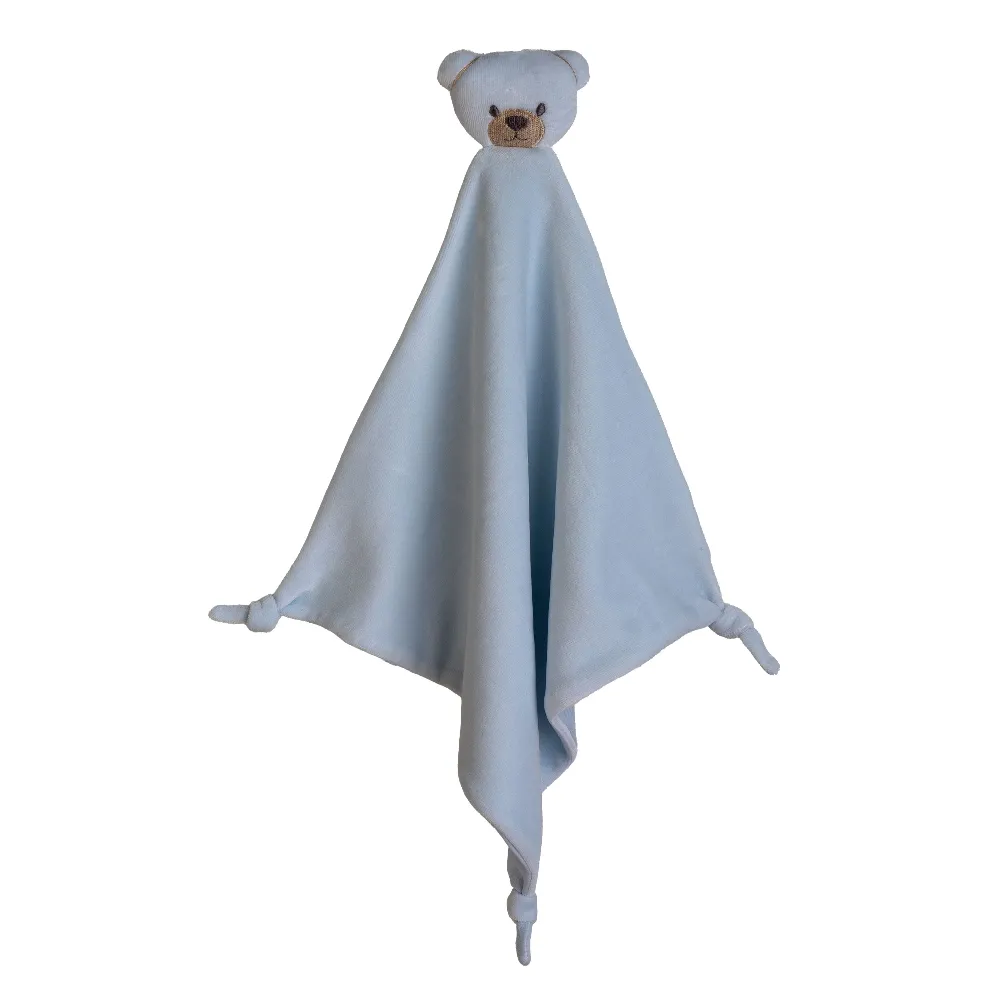 New In Baby Gi Sweet Teddy Blue Comforter