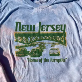 New Jersey: Home of the Turnpike tie dye shirt (XL)