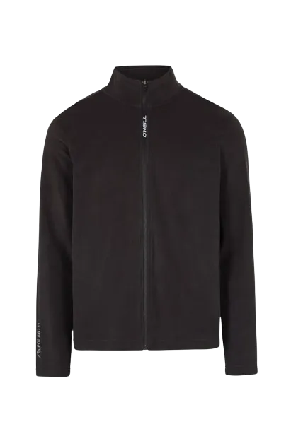 Oneill Jacks Full Zip Fleece Mens BlackOut