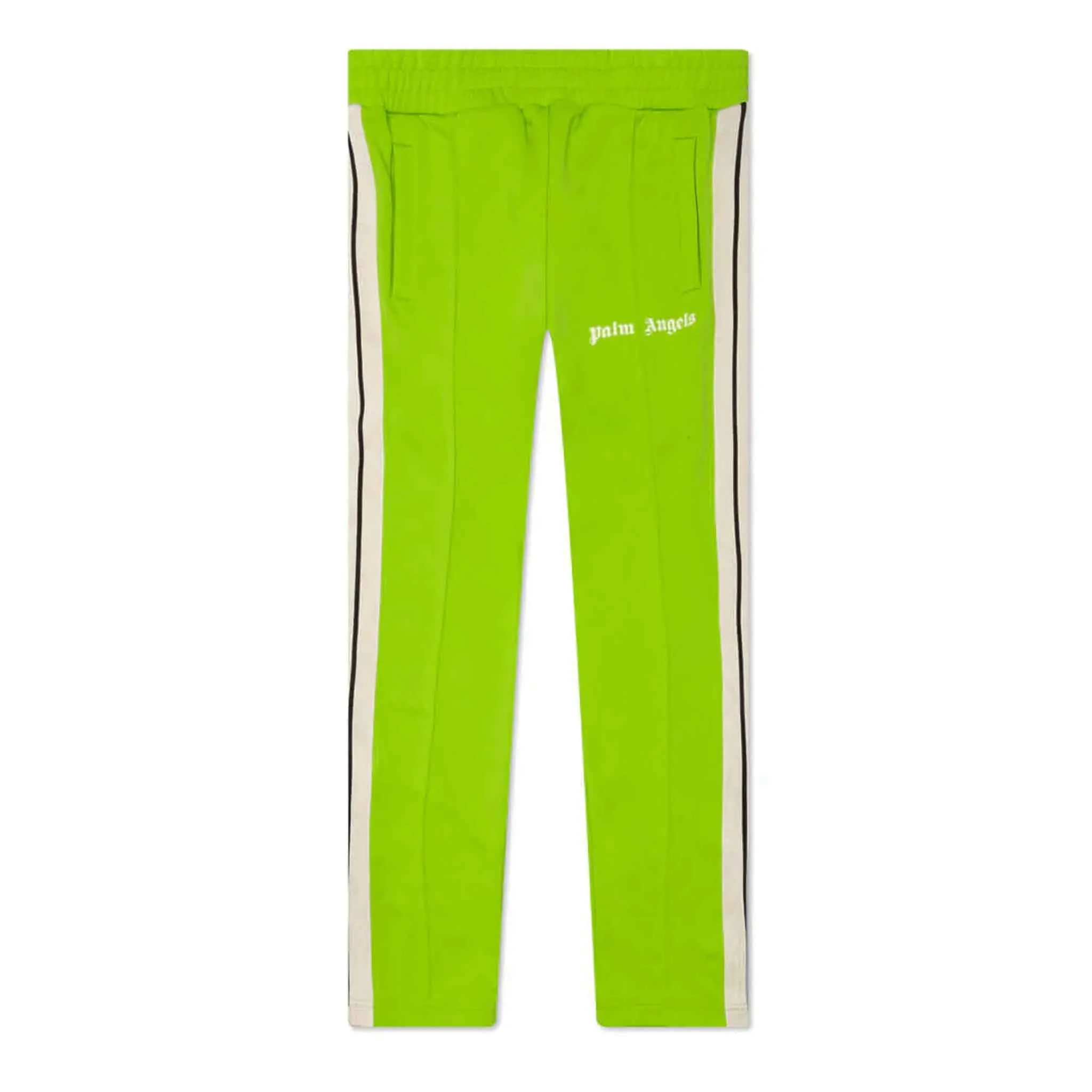 Palm Angels Classic Track Pants in Lime Green