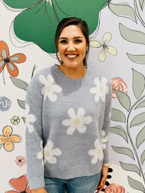 Periwinkle Paige Floral Sweater