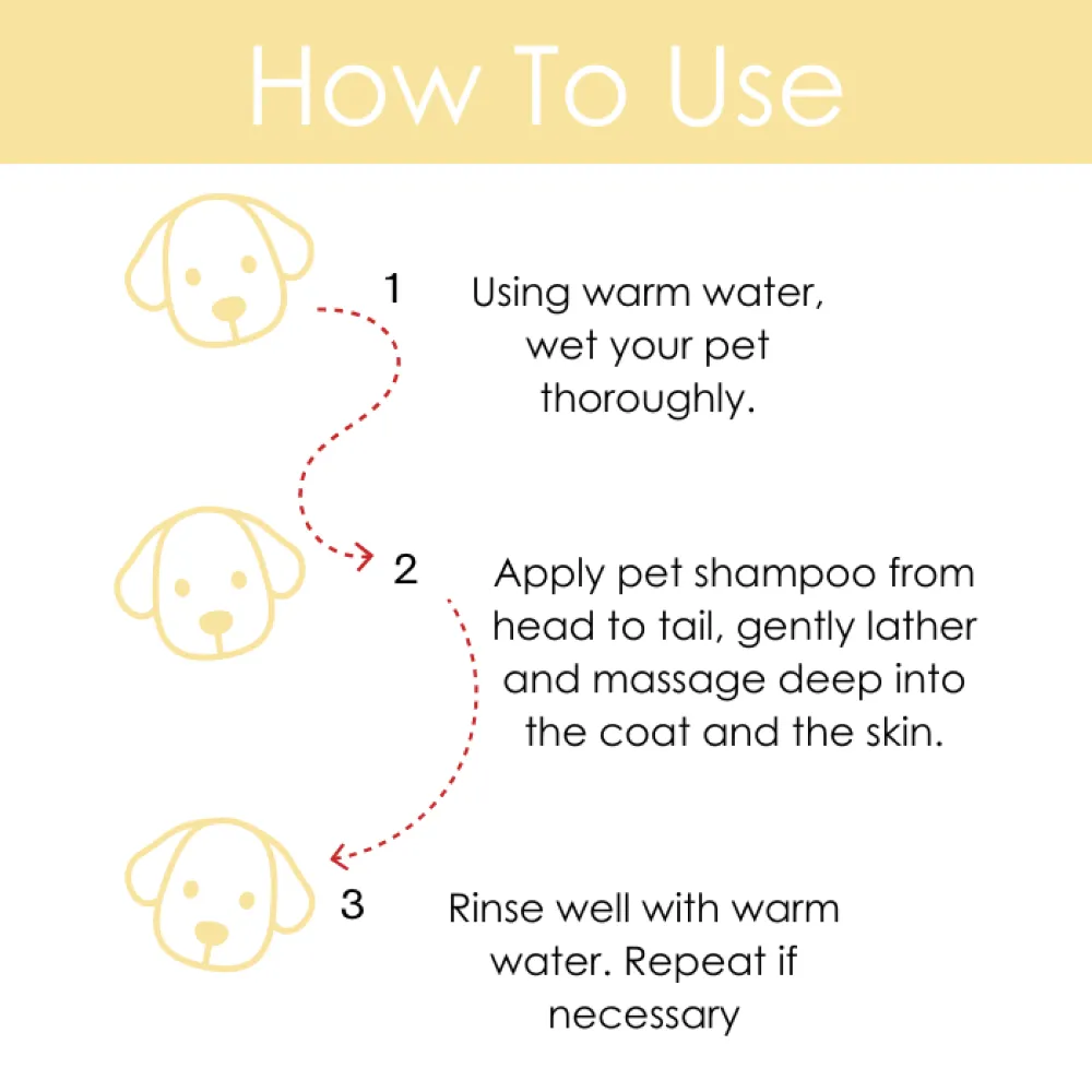 Pet And Parents 2 in 1 Anti Tick Tearless Vanilla Shampoo & Conditioner for Dogs and Cats