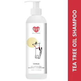 Pet And Parents 2 in 1 Anti Tick Tearless Vanilla Shampoo & Conditioner for Dogs and Cats