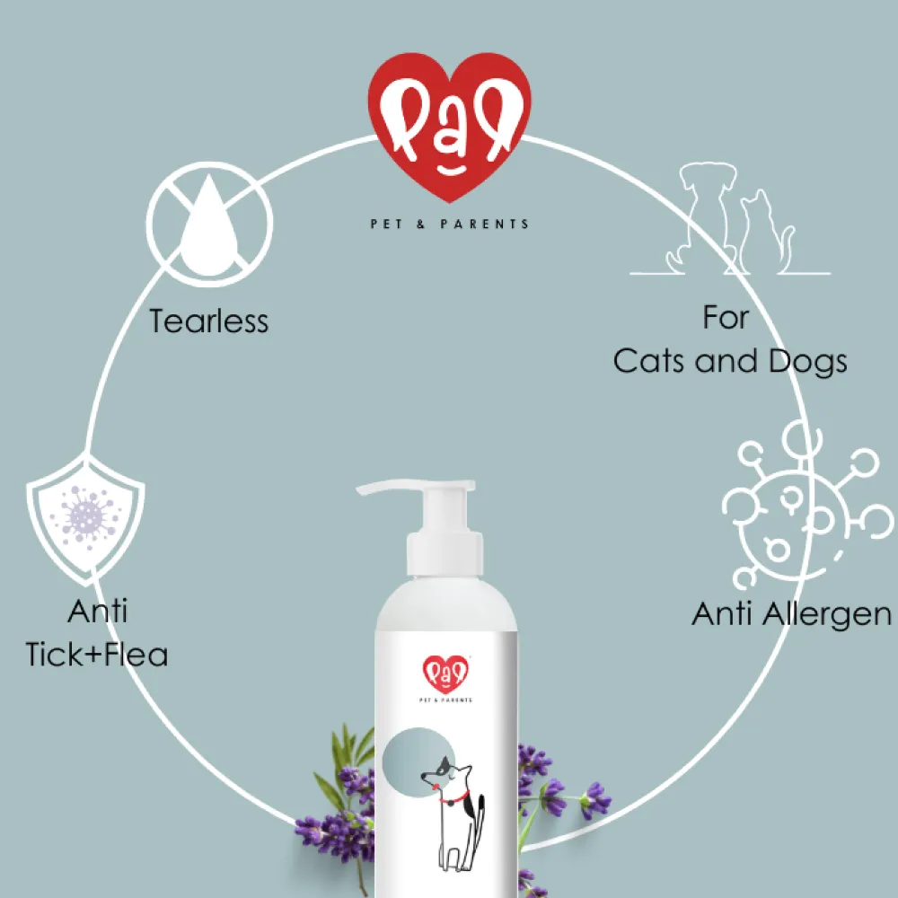 Pet And Parents Anti Bacterial/Tick/Flea Tearless Conditioner for Dogs and Cats