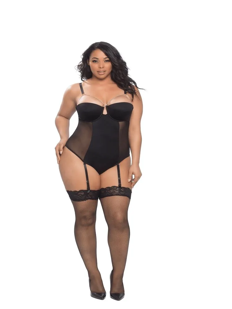 Plus Size Chain Reaction Teddy