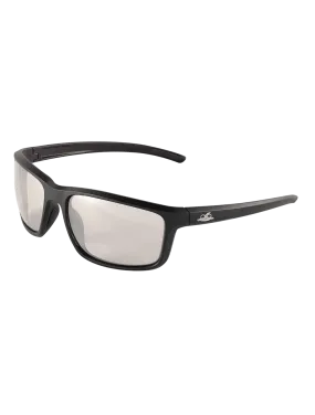 Pompano™ Indoor/Outdoor Anti-Fog Lens, Matte Black Frame Safety Glasses - BH2766AF
