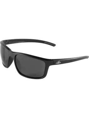 Pompano™ Smoke Anti-Fog Lens, Matte Black Frame Safety Glasses - BH2763AF