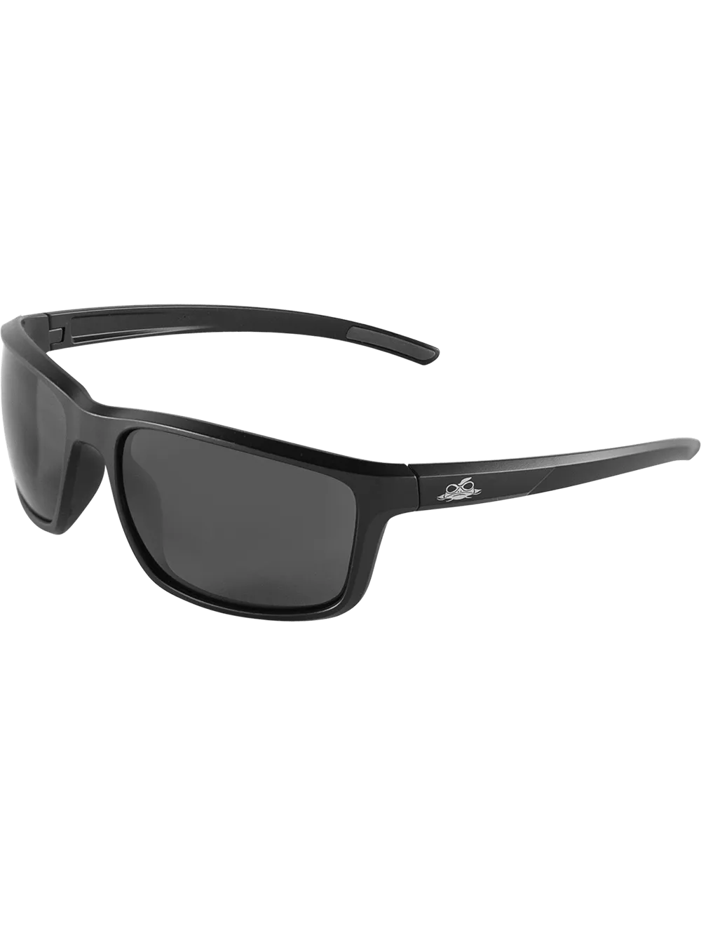 Pompano™ Smoke Anti-Fog Lens, Matte Black Frame Safety Glasses - BH2763AF