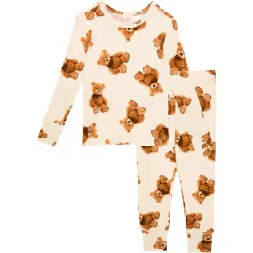Posh Peanut Teddy Freddy Classic Pajama Set