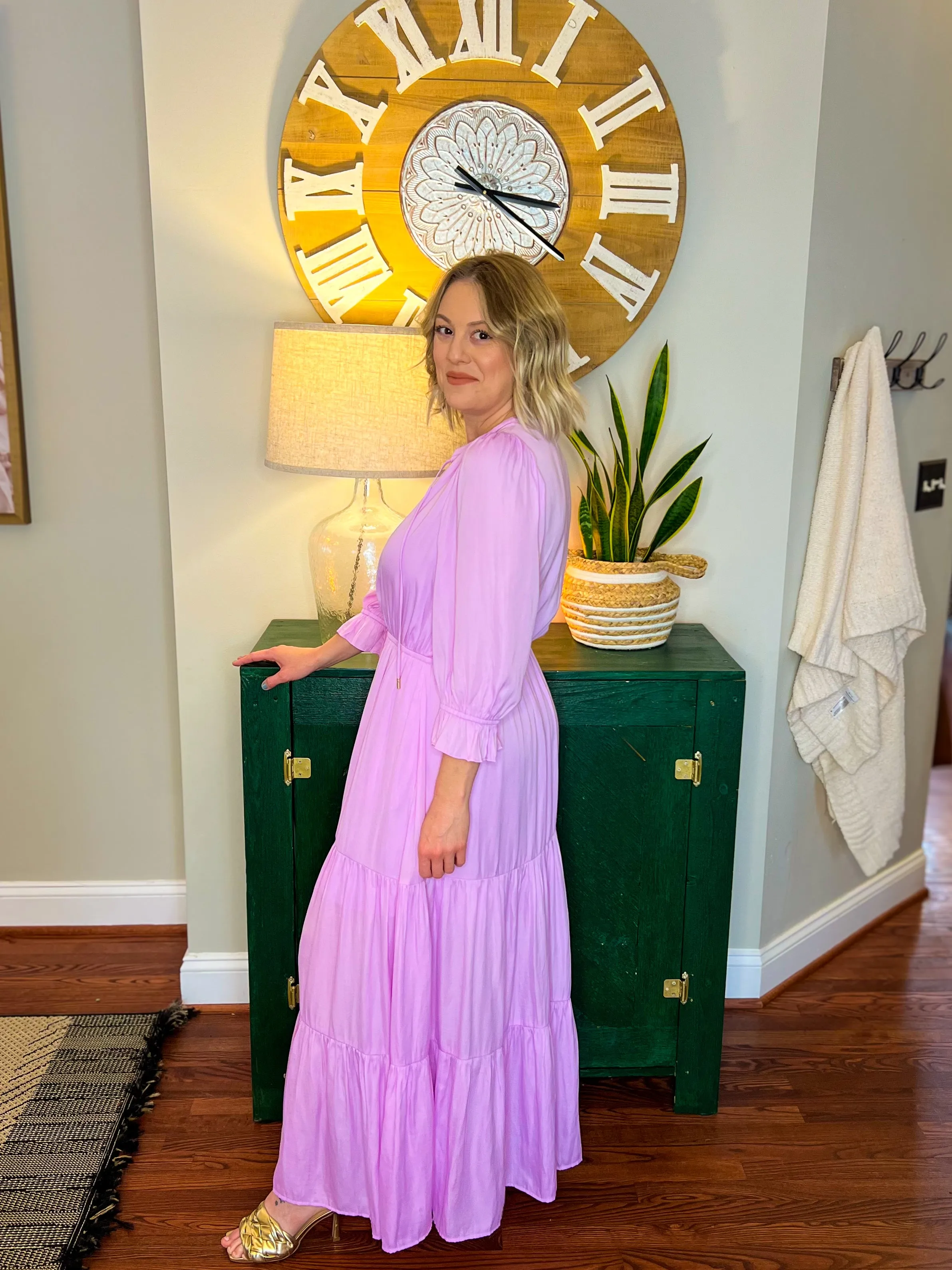 Pretty In Lavender Maxi Dress