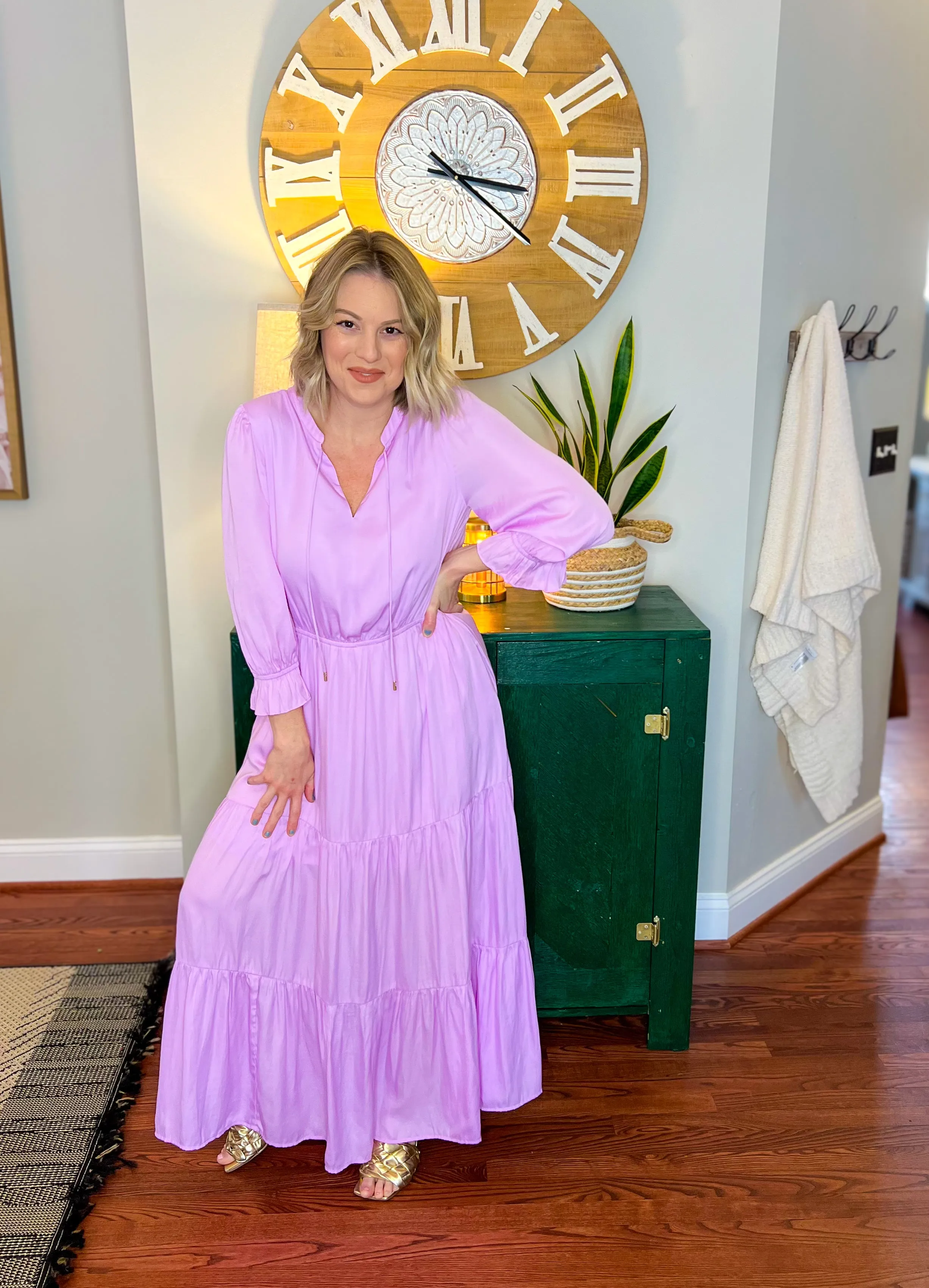 Pretty In Lavender Maxi Dress