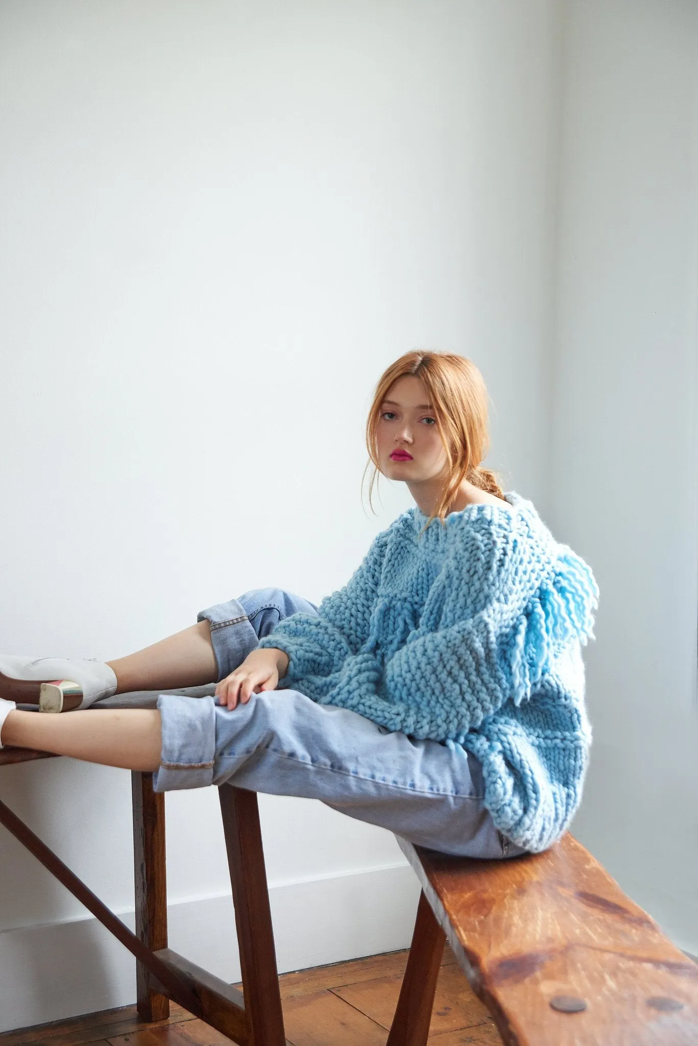 READY TO SHIP READYMADE CLEARANCE SALE!! - Urban Cowboy Sweater - Merino-SALE