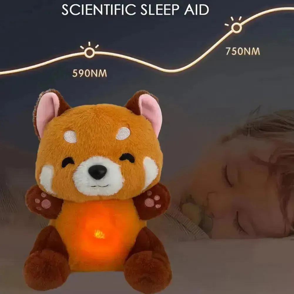 Red Panda Musical Breathing Teddy Plushie