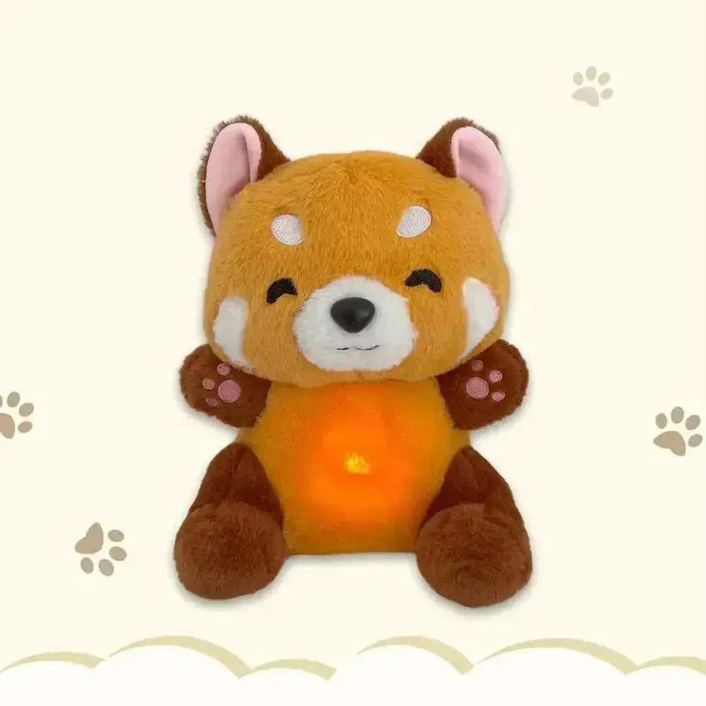 Red Panda Musical Breathing Teddy Plushie