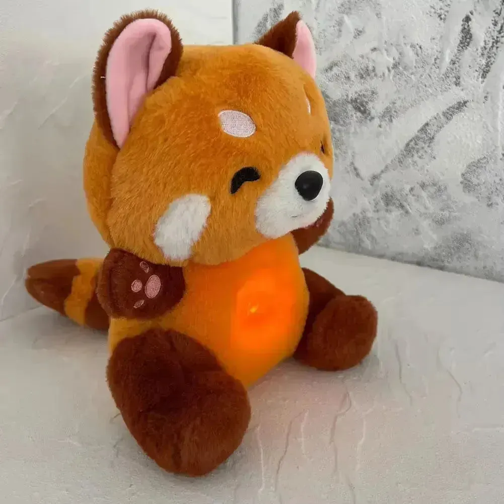 Red Panda Musical Breathing Teddy Plushie