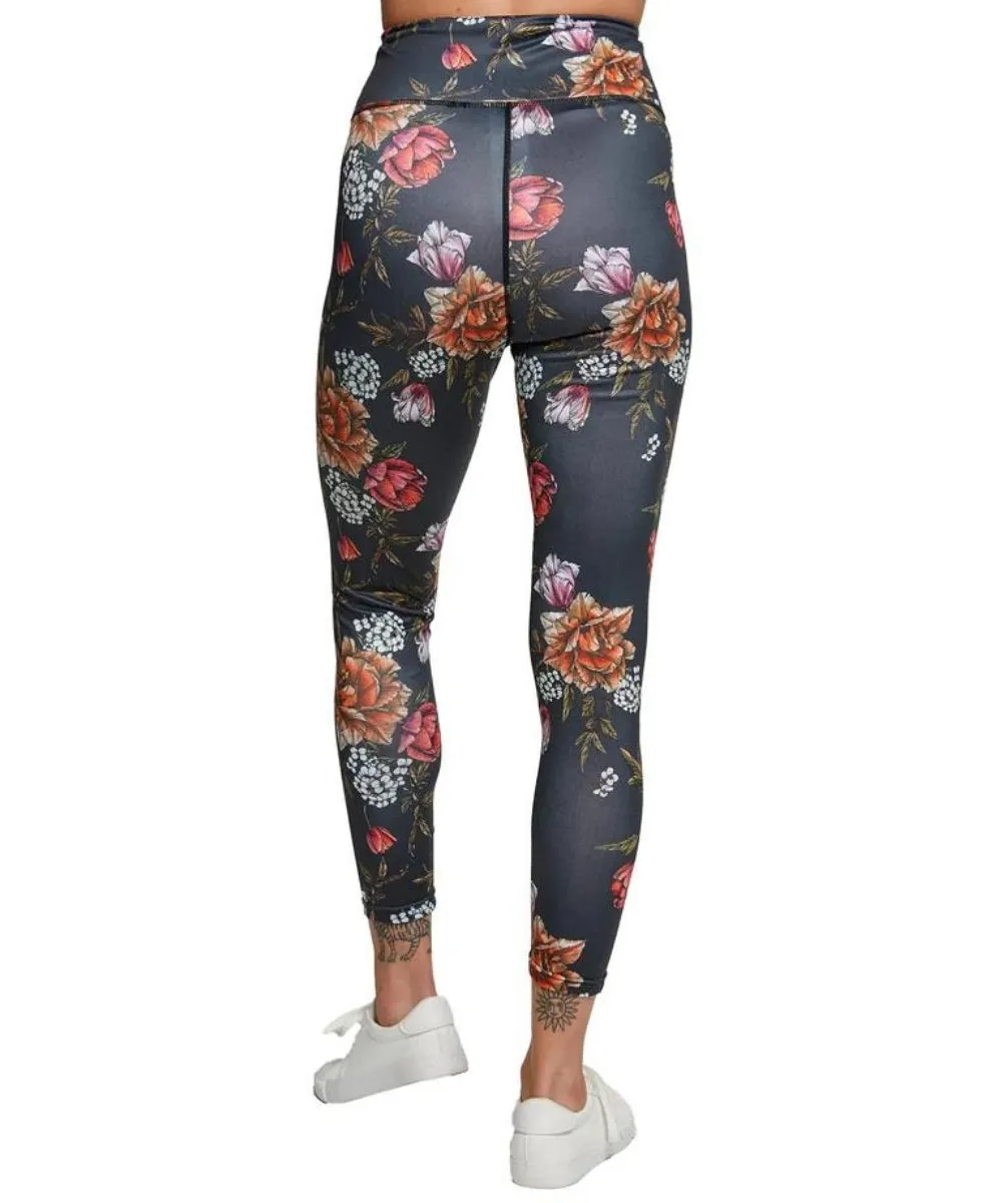 Rojo Tranquility 7/8 Womens Plus Size Thermal Pants Bouquet Sizes 3XL - 5XL