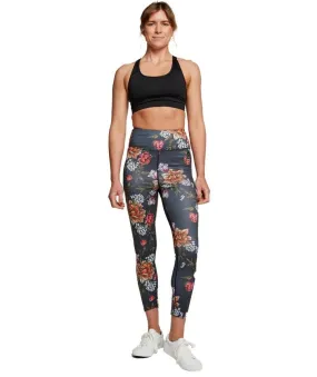 Rojo Tranquility 7/8 Womens Plus Size Thermal Pants Bouquet Sizes 3XL - 5XL