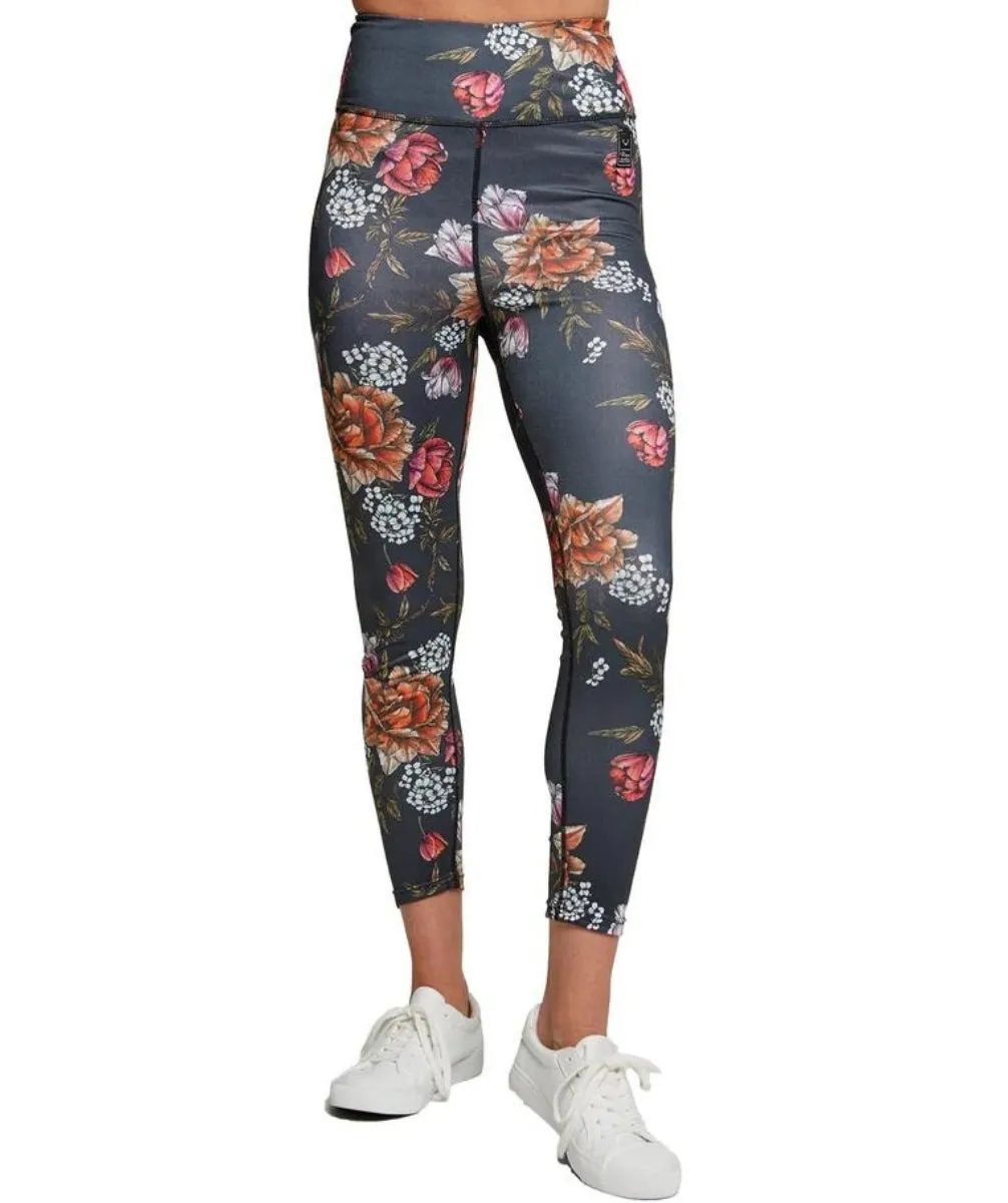 Rojo Tranquility 7/8 Womens Plus Size Thermal Pants Bouquet Sizes 3XL - 5XL