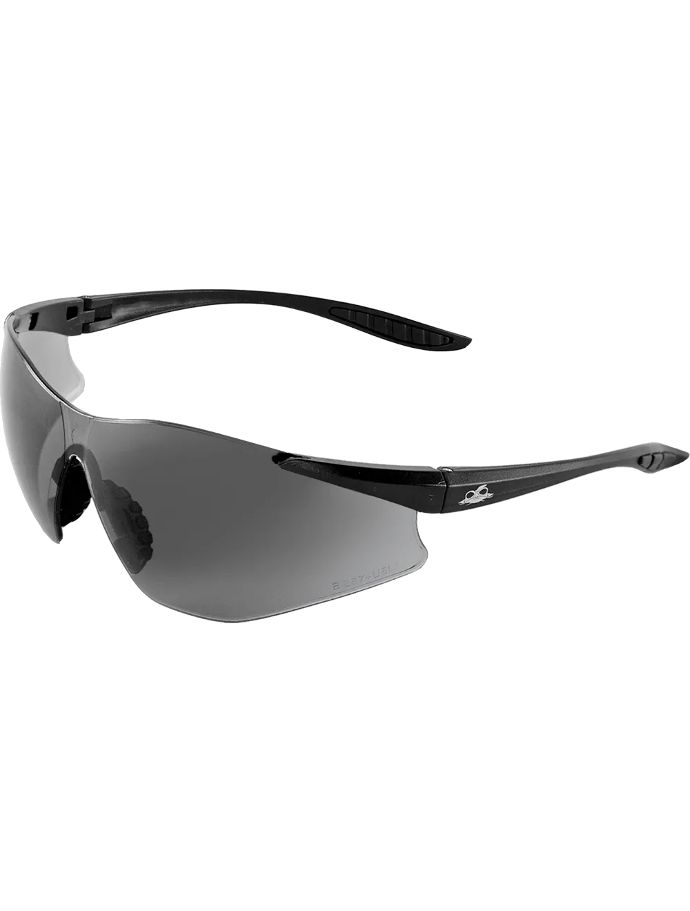 Snipefish® Smoke Anti-Fog Lens, Matte Black Frame Safety Glasses - BH763AF
