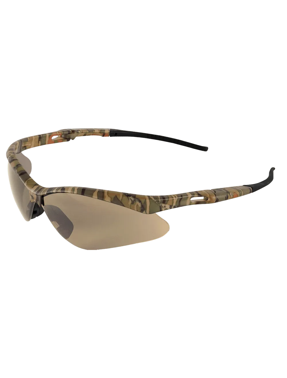 Spearfish® Brown Anti-Fog Lens, Camouflage Frame Safety Glasses - BH22108AF