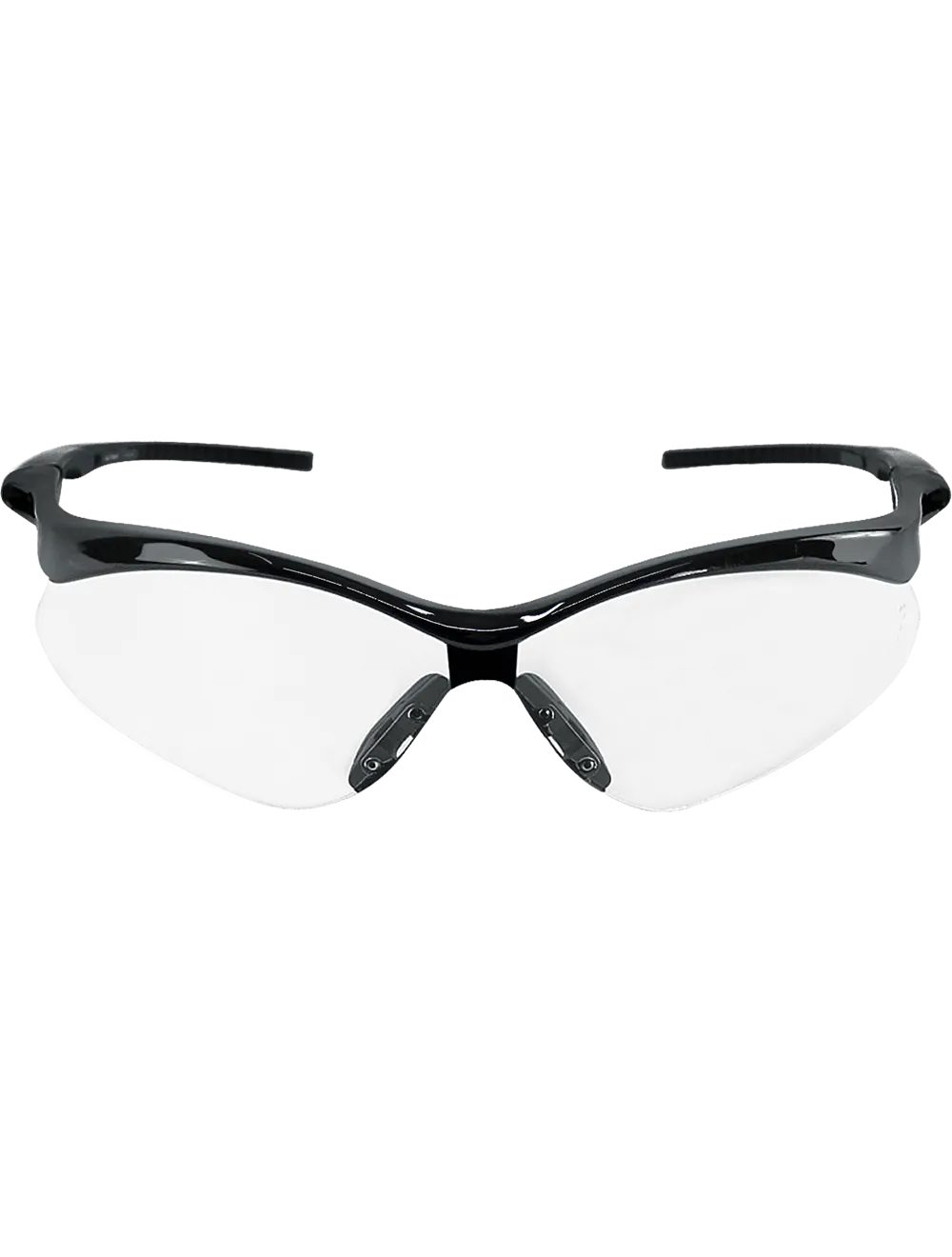 Spearfish® Clear Anti-Fog Lens, Shiny Black Frame Safety Glasses - BH2251AF