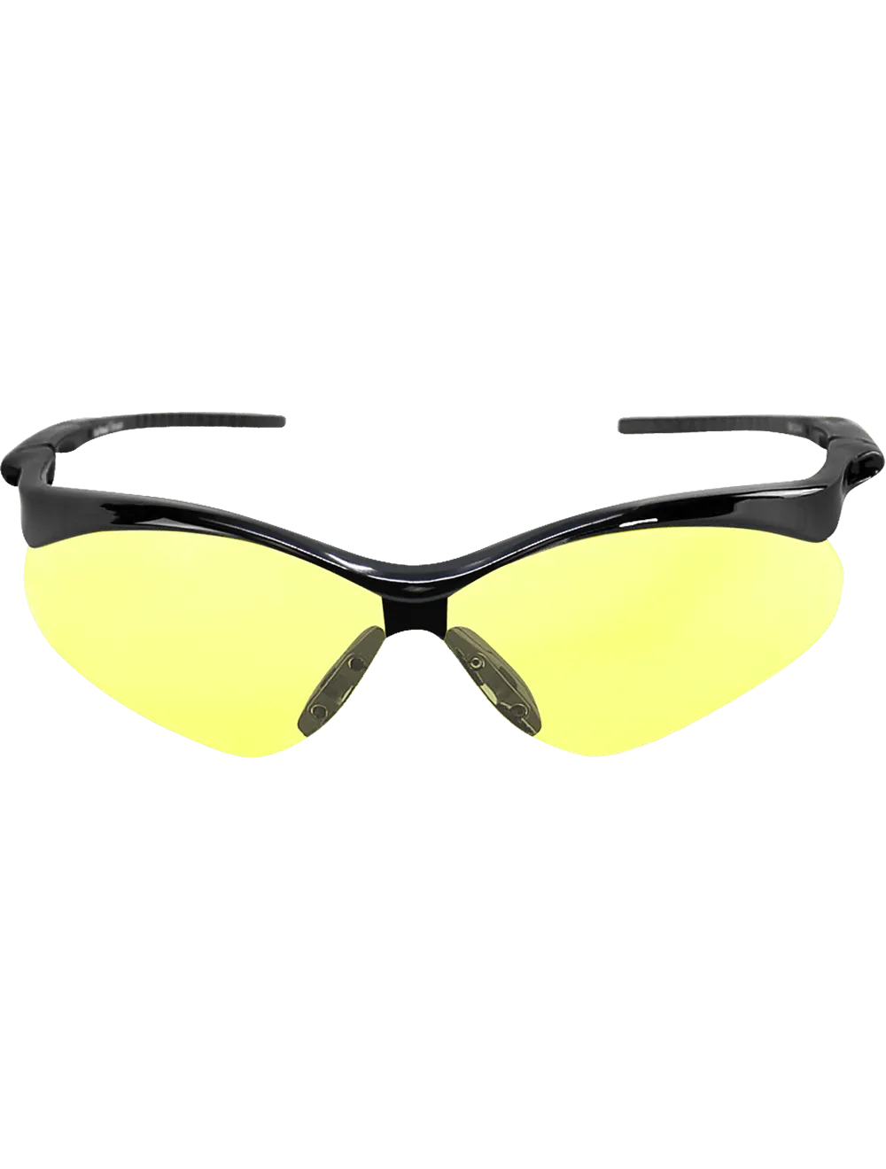 Spearfish® Yellow Anti-Fog Lens, Shiny Black Frame Safety Glasses - BH2254AF