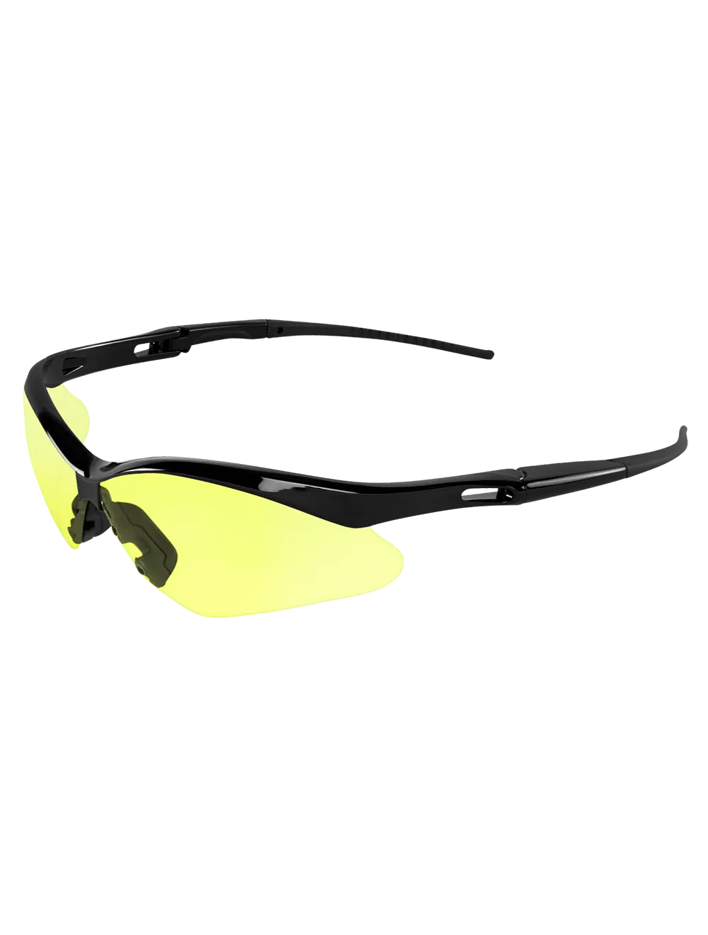 Spearfish® Yellow Anti-Fog Lens, Shiny Black Frame Safety Glasses - BH2254AF