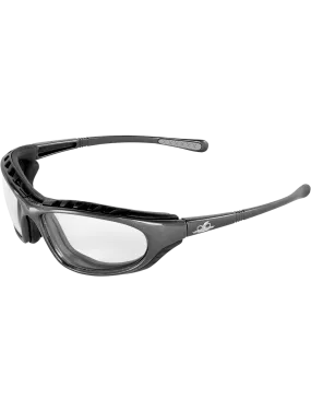 Steelhead® Clear Anti-Fog Lens, Shiny Pearl Gray Frame Safety Glasses - BH1391AF
