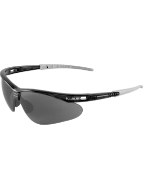 Stinger® Smoke Anti-Fog Lens, Crystal Black Frame Safety Glasses - BH633AF