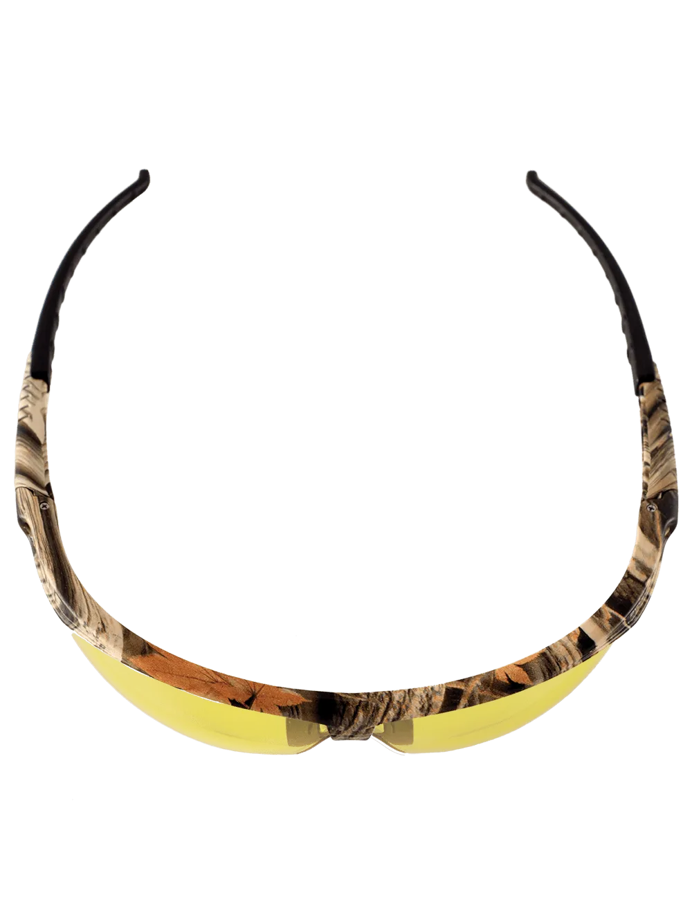 Stinger® Yellow Anti-Fog Lens, Woodland Camouflage Frame Safety Glasses - BH61084AF
