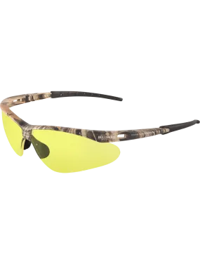 Stinger® Yellow Anti-Fog Lens, Woodland Camouflage Frame Safety Glasses - BH61084AF