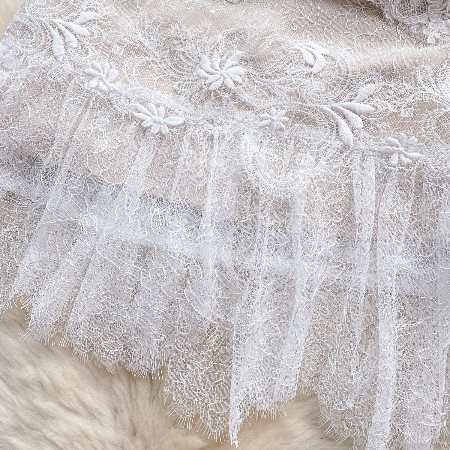 Sweetie Crochet Slip Bottoming Dress
