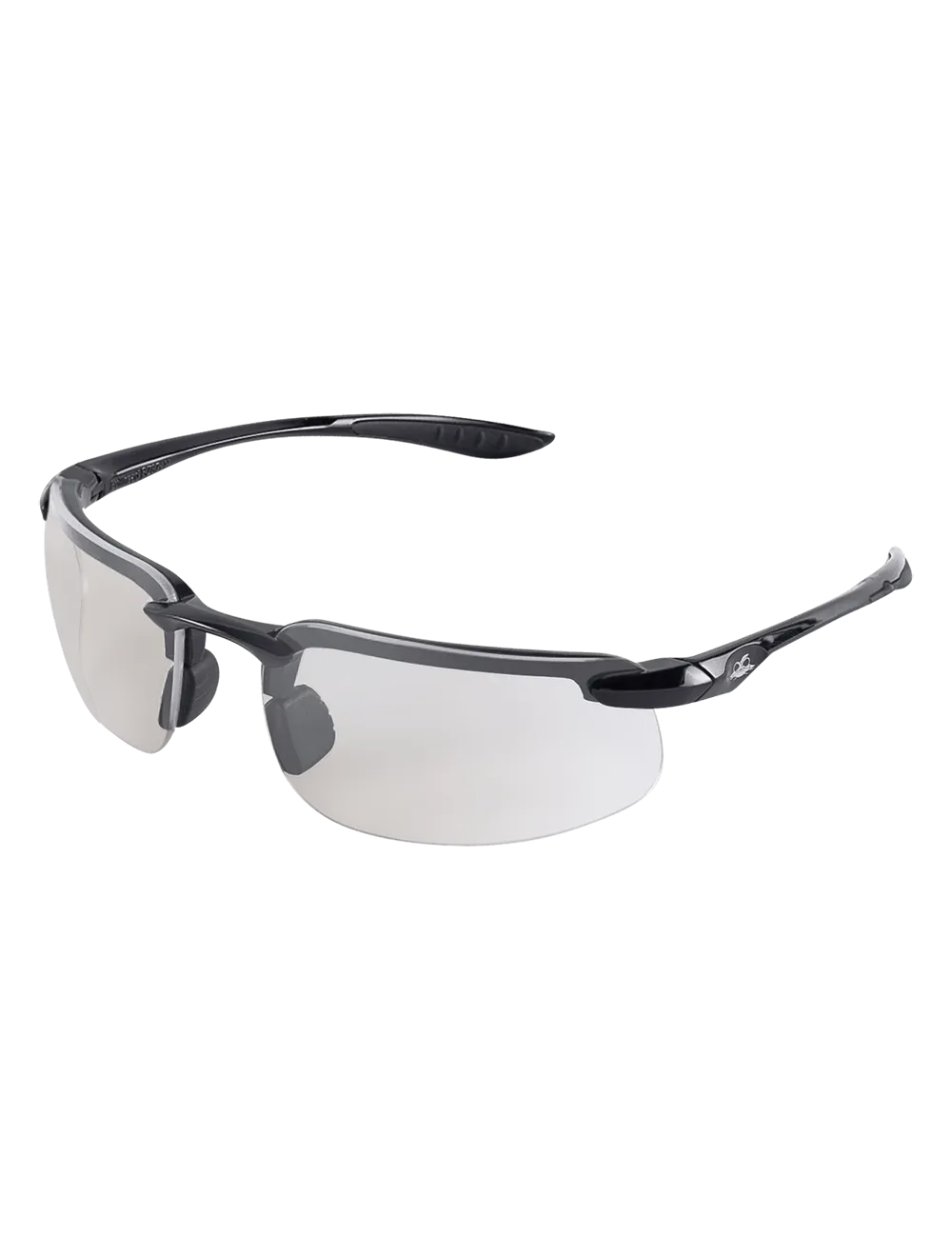 Swordfish®X Indoor/Outdoor Anti-Fog Lens, Shiny Black Frame Safety Glasses - LIMITED STOCK - BH2556AF