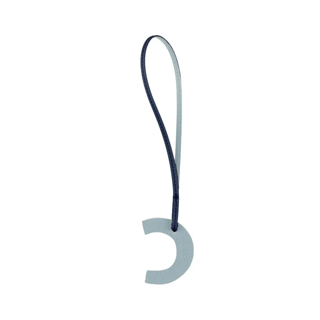 TB Charm Letter - C Dark Blue&Light Blue